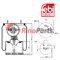 05.429.42.18.1 S1 AIR SPRING WITH PLASTIC PISTON