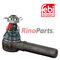 81.95301.6263 Tie Rod / Drag Link End with castle nut and cotter pin