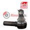 20710008 Tie Rod End with castle nut and cotter pin