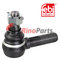 20581089 Tie Rod End with castle nut and cotter pin