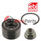 503612304 WHEEL BEARING KIT WITH ABS SENSOR RING, AXLE NUT AND LOCKING RING