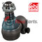 002 460 06 48 Angle Ball Joint for steering hydraulic cylinder with castle nut and cotter pin