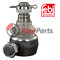 1399 725 Angle Ball Joint for steering hydraulic cylinder with castle nut and cotter pin