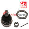8-97107328-2 Ball Joint with castle nut and cotter pin