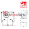 1697685 AIR SPRING WITH STEEL PISTON