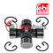 8-97080505-0 Universal Joint for propshaft, with grease nipple