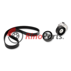 500388408 Serpentine Belt Kit DAYCO incl. Pulley, tensioner & V-ribbed belts 7PK1076