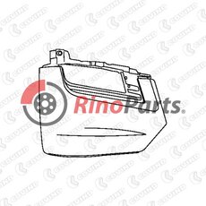 81416106774 LOWER BUMPER RH WITHOUT HEADLAMP WIPER HOLE AND COVER
