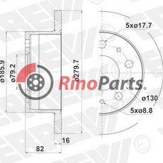 46833807 BRAKE DISC