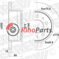 51848616 BRAKE DISC