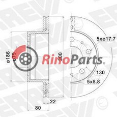 51957511 BRAKE DISC