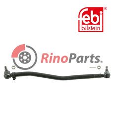 383 460 44 05 Drag Link with castle nuts and cotter pins, from steering gear to 1st front axle