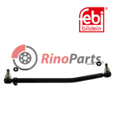 617 460 35 05 Drag Link with castle nuts and cotter pins, from steering gear to 1st front axle