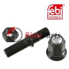 09.806.23.29.0 Wheel Stud with pressure plate nut and counter-nut