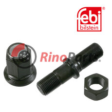 09.806.23.37.0 Wheel Stud with pressure plate nut and counter-nut