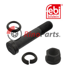 381 401 08 71 S3 Wheel Stud with rings and wheel nut