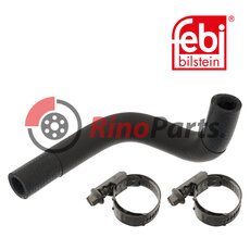 81.96305.0235 S1 Coolant Hose with hose clamps
