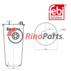 960 320 00 57 S1 Air Spring without piston