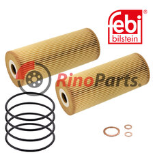 441 180 01 09 Oil Filter Set with seal rings