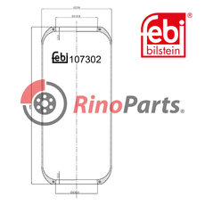 5 0005 5245 Air Spring without piston