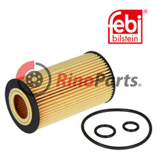 651 180 00 09 Oil Filter with seal rings