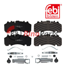 09.801.08.17.0 S1 Brake Pad Set with additional parts