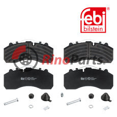 500055167 BRAKE PAD SET WITH ADDITIONAL PARTS