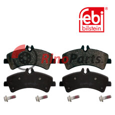 006 420 45 20 Brake Pad Set with securing bolts