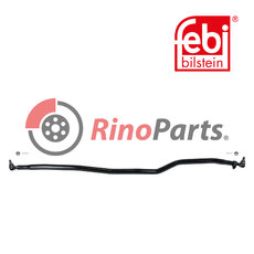 20428433 Drag Link with castle nuts and cotter pins, from idler arm to front axle