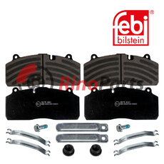 3 057 0096 01 SK1 Brake Pad Set with additional parts