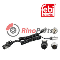 Adapter Cable for electrical coil, with metal plug