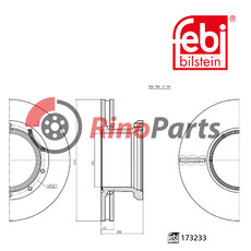 68323825 Brake Disc with ABS sensor ring
