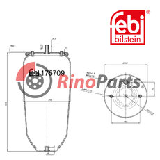 1244666 SK1 Air Spring without piston