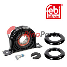 0 4256 9357 Propshaft Centre Support with integrated roller bearing and additional parts