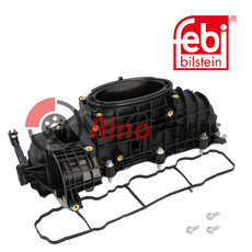 651 090 00 37 SK Intake Manifold without swirl flap actuator, with gasket