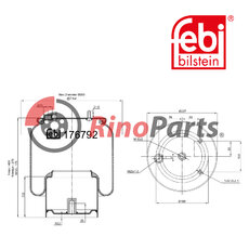 1794 426 Air Spring with steel piston