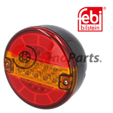 Rear Light round, without license plate light