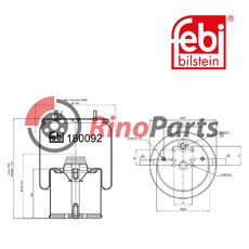 05.429.43.20.0 S2 Air Spring with steel piston