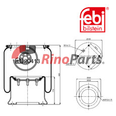 1 865 755 Air Spring with steel piston