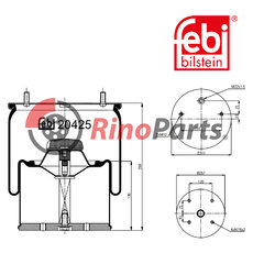 00166252 Air Spring with steel piston