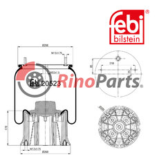 3 229 0031 00 Air Spring with plastic piston