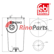 05.429.40.05.0 Air Spring without piston