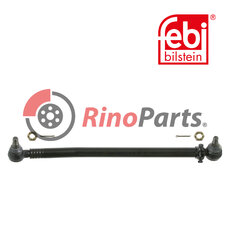 676 460 12 05 Drag Link with castle nuts and cotter pins, from steering gear to 1st front axle