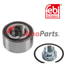 71745047 S2 Wheel Bearing Kit with ABS sensor ring, axle nut and locking ring
