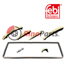 000 993 63 76 S5 Timing Chain Kit for camshaft, with guide rails and chain tensioner