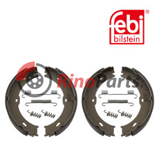906 420 03 20 Brake Shoe Set for parking brake, with additional parts