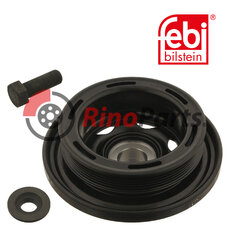 611 030 05 03 S1 TVD Pulley for crankshaft, with bolt and disc
