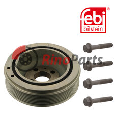 504078435 S1 TVD Pulley for crankshaft, with bolts