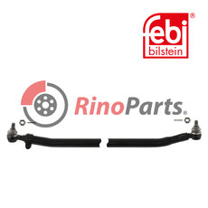 1361 155 Tie Rod with castle nuts and cotter pins