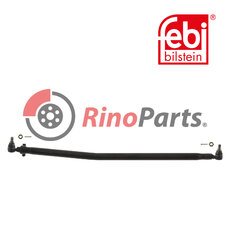 85115641 Tie Rod with castle nuts and cotter pins